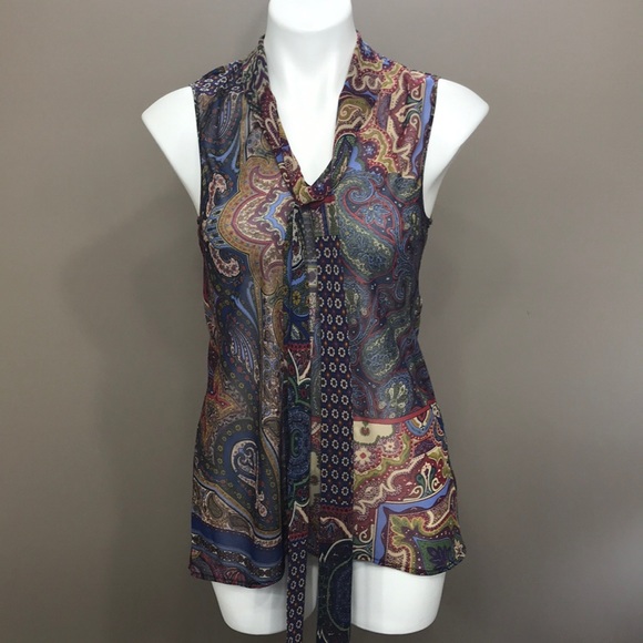 Highline Collective Tops - HIGHLINE COLLECTIVE Sleeveless Blouse Size…